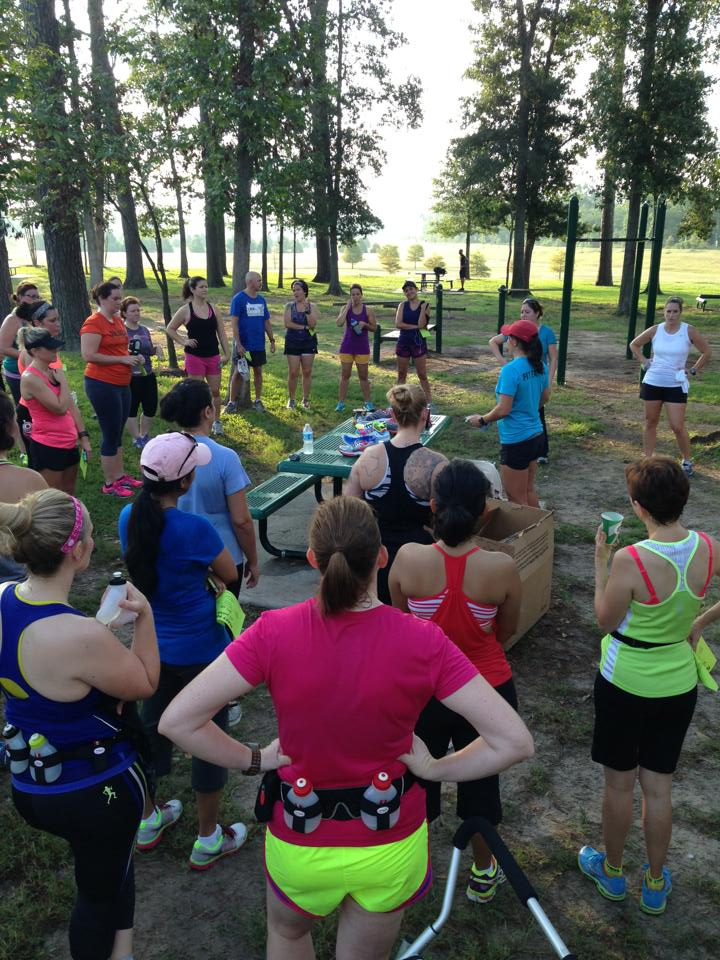 Fleet Feet visit with CRC